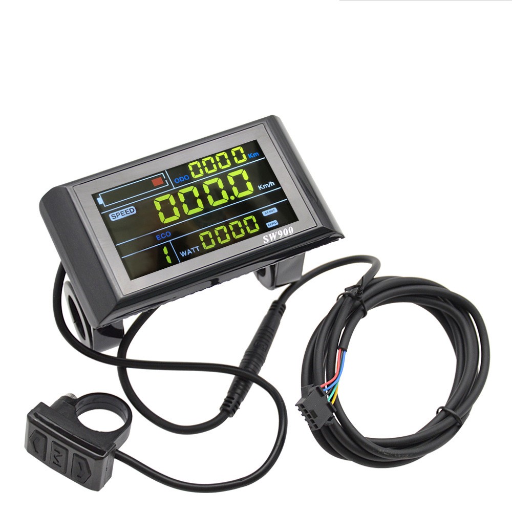 EBike 24V-60V SW900 LCD Display Meter Electric Bicycle display 5pin Plug