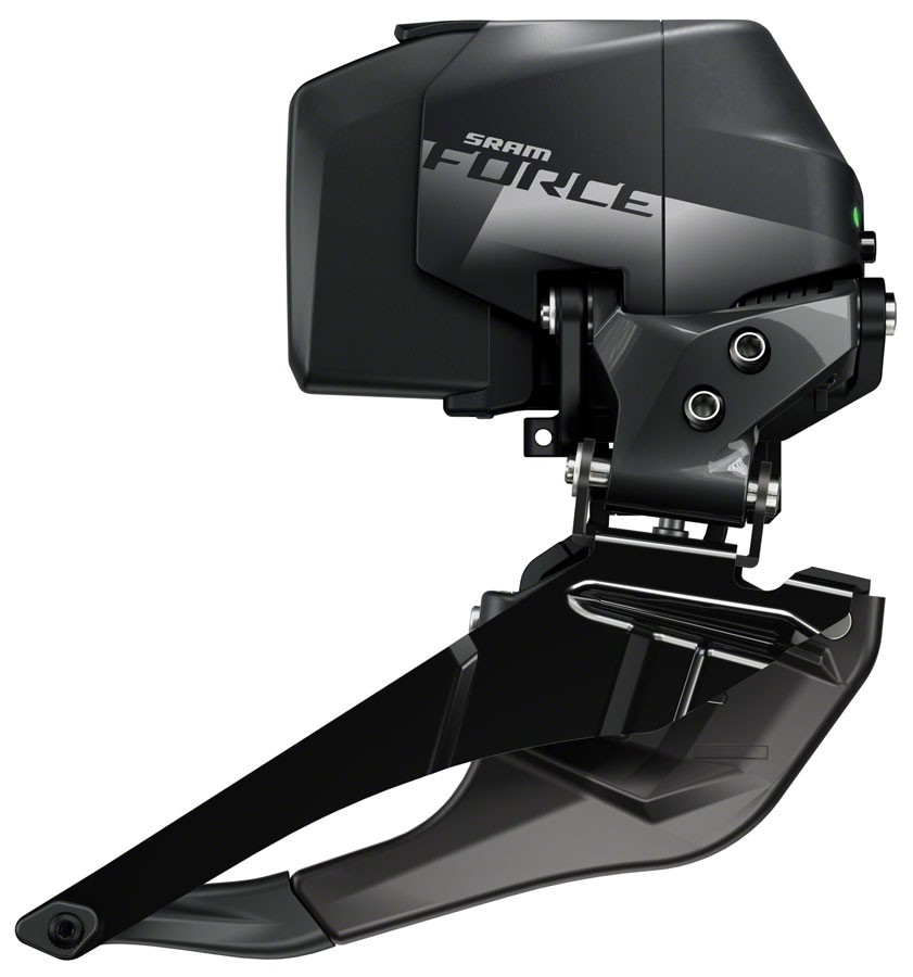 SRAM Force eTap AXS Front Derailleur – Braze-on, Gloss Black – NO BATTERY