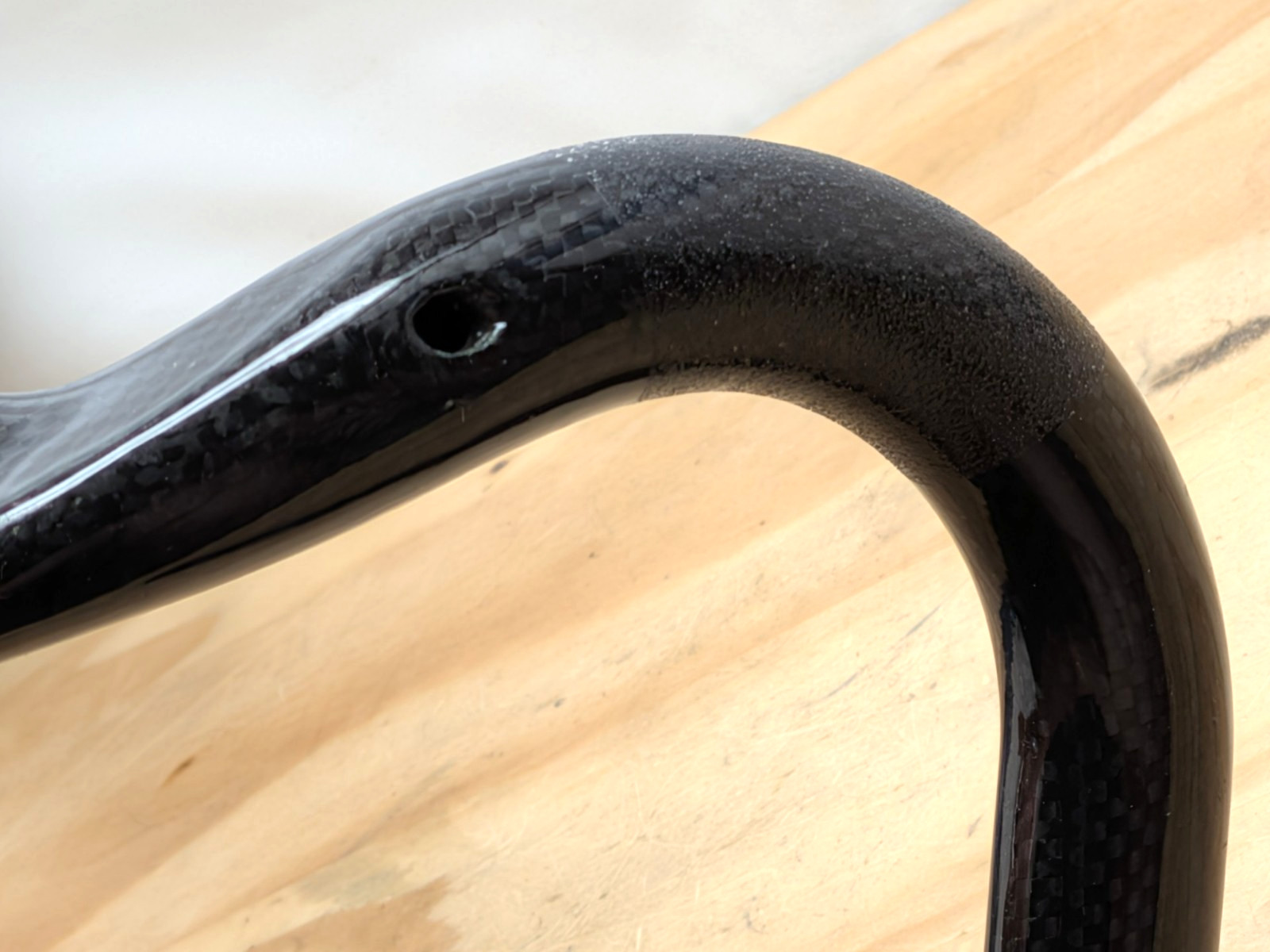 FSA Carbon K-Wing Aero Road Bike Drop Handlebars, 42cm, 31.8mm center, 145 drop