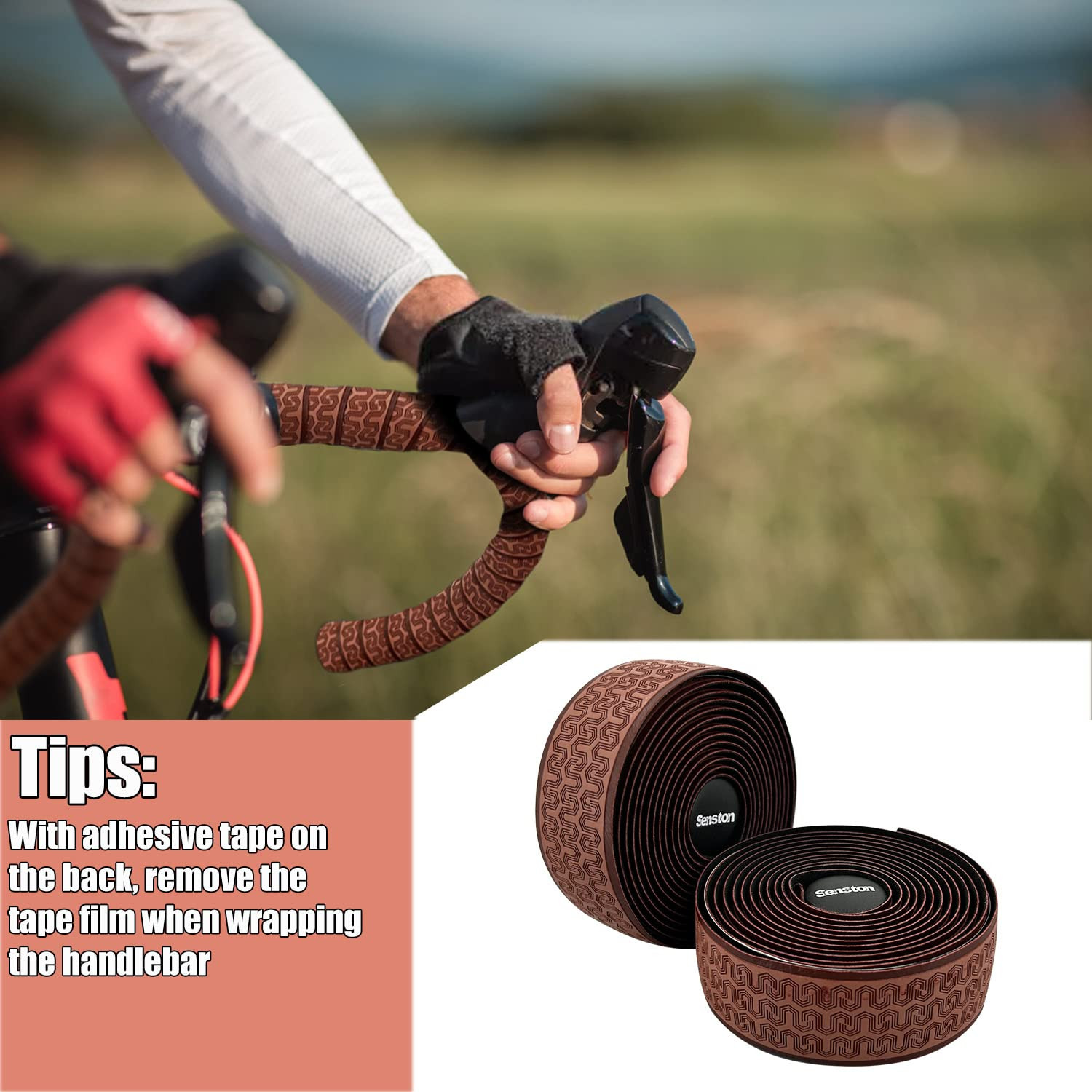 PU Bicycle Handle Wraps Tape Road Bike Handlebar Tapes Cycling Grip