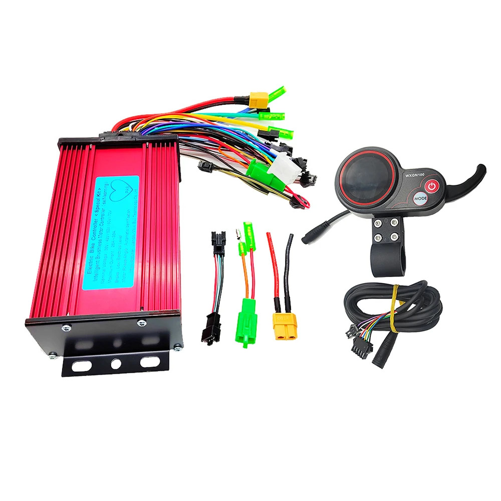 36V-72V 500W-1000W 26A-33A Brushless Controller Kit LCD Display E-Bike Scooter