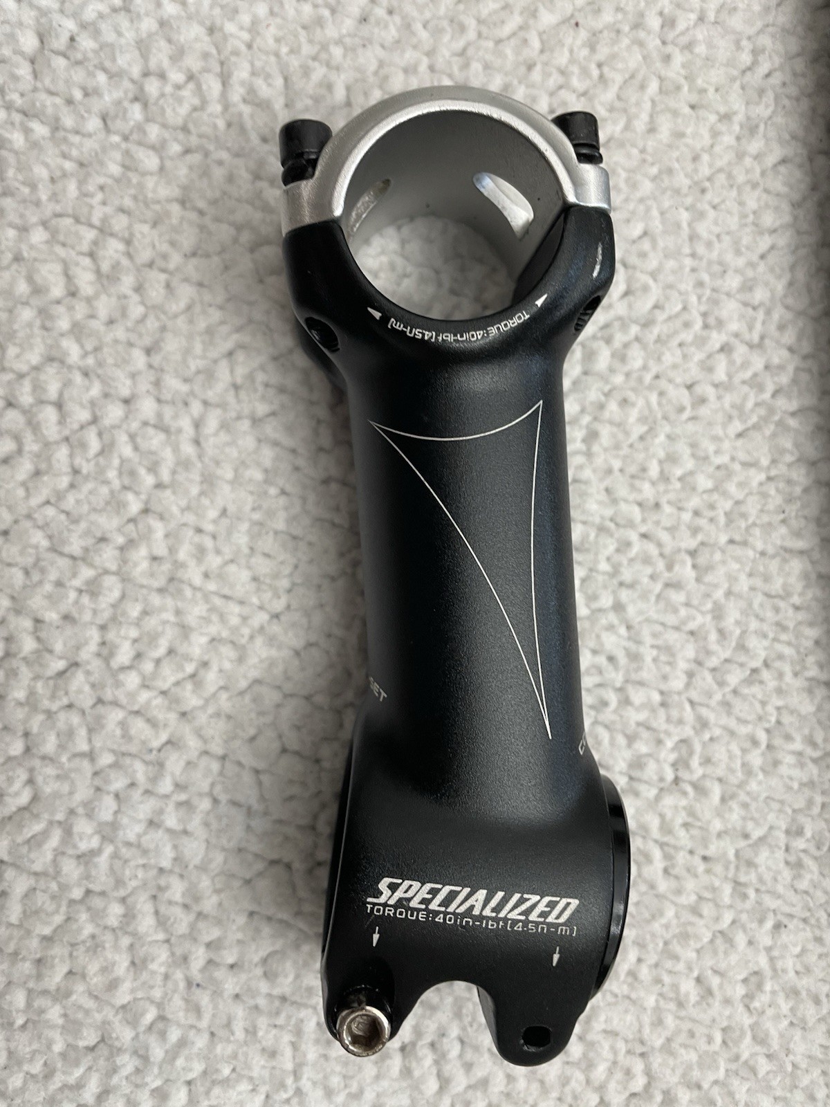 specialized Comp Drop Bars Black / W Stem B56