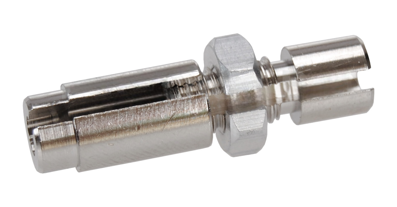Old school BMX bicycle inline end button adjuster for 1st gen Odyssey gyro