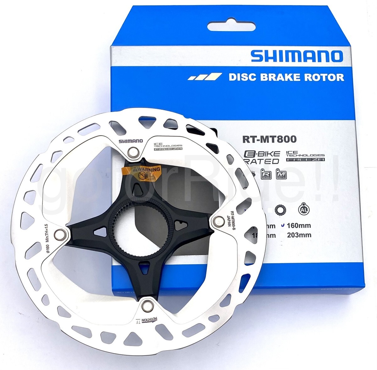 Shimano XT RT-MT800 140/160/180/203mm Bike Disc Brake Rotor Center Lock New