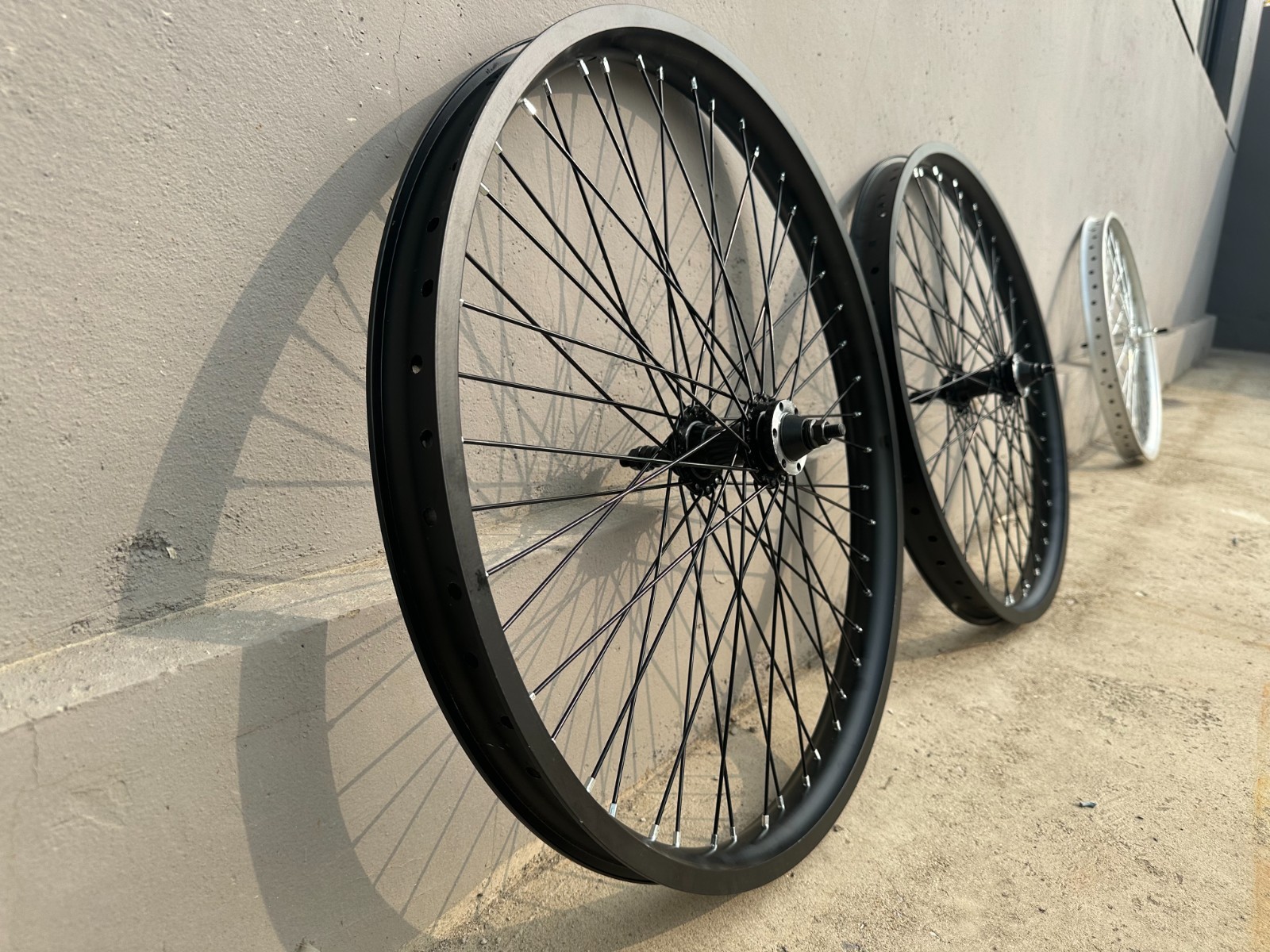 Heavy Duty 26″ Bike Wheel Set 12G & Freewheel & 1 1/8″ Threadless Bicycle Fork