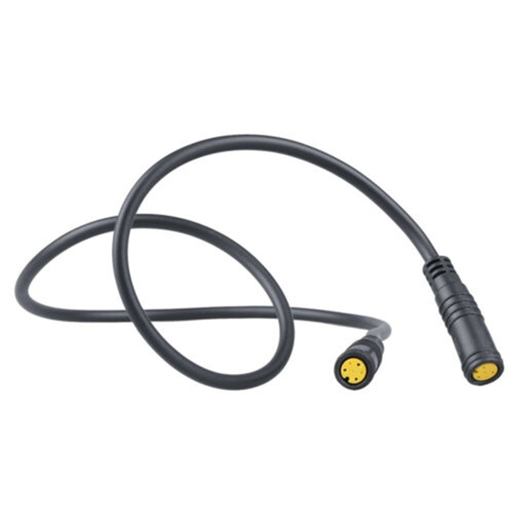 Black Extension Cable Cable EBike Extension Fittings Practical Brand New
