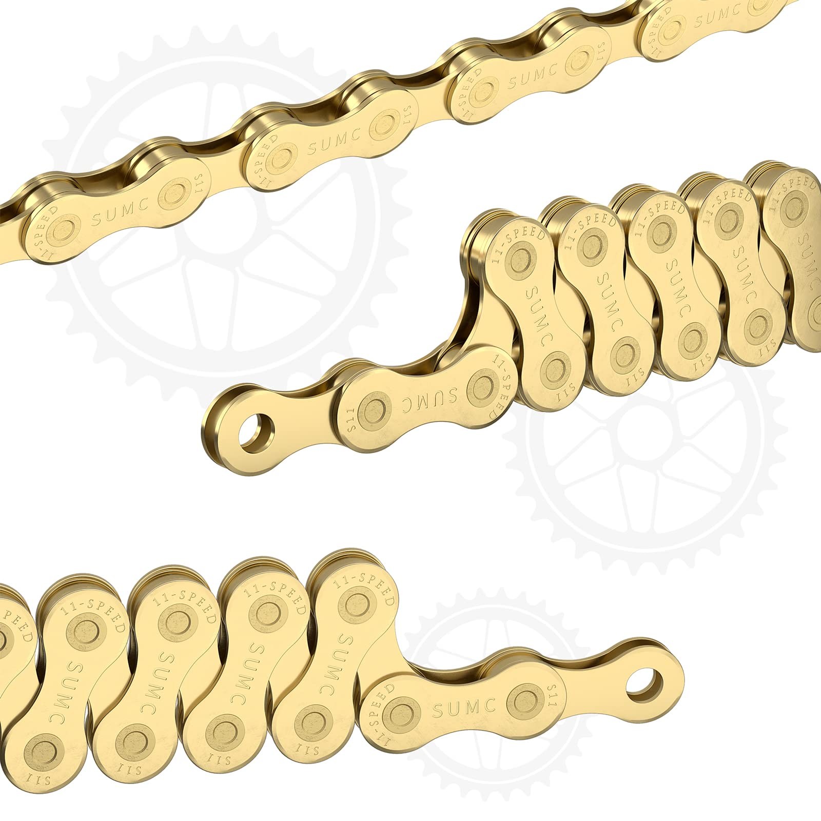 Kadacha 6/7/8/9/10/11/12 Speed Bike Chains Lightweight Durability Bicycle