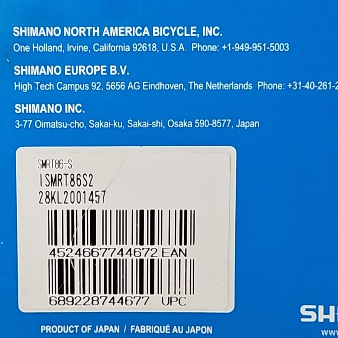 Shimano DEORE XT MTB Bike Disc Brake Rotor SM-RT86 160mm,ICE-TECH,6 bolts