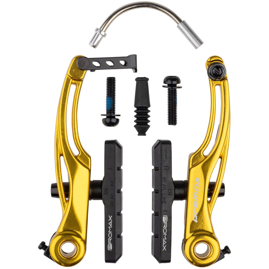 PROMAX P-1 LINEAR PULL V-BRAKE – LONG PULL, 108mm GOLD