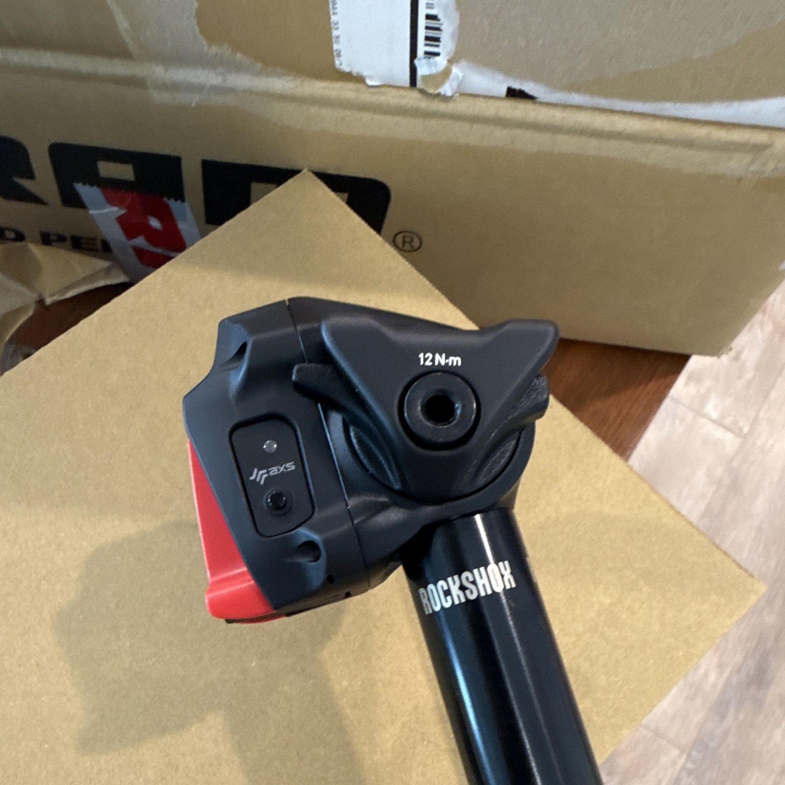 RockShox Reverb AXS Dropper Seatpost 30.9mm 170mm Travel 480mm Black/Red