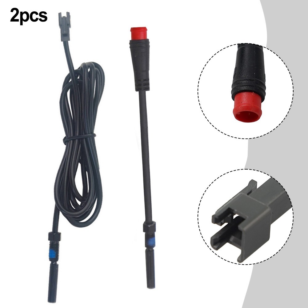 Magnetic Brake Sensor Kit for Ebike 2pcs 2PIN 2A with Long Waterproof Cables