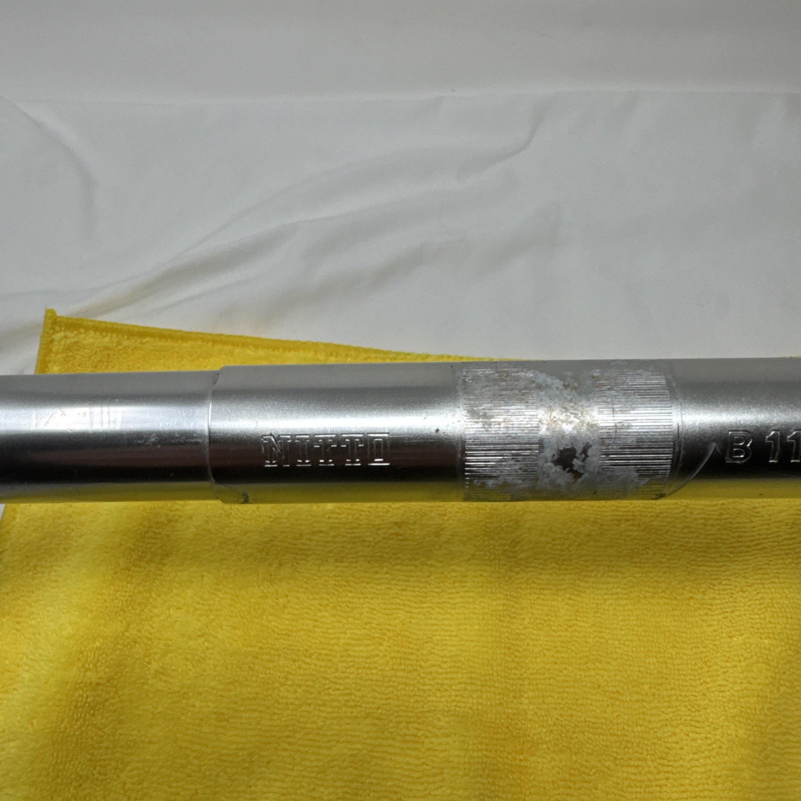 Nitto B 115 Vintage Road Bike Drop Bars Alloy Silver Ø25.4/420mm – Good Cond.