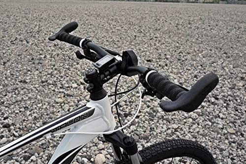 Ergonomic Antislip Handlebar Ends for MTB City Bikes – 22.2mm, One Pair