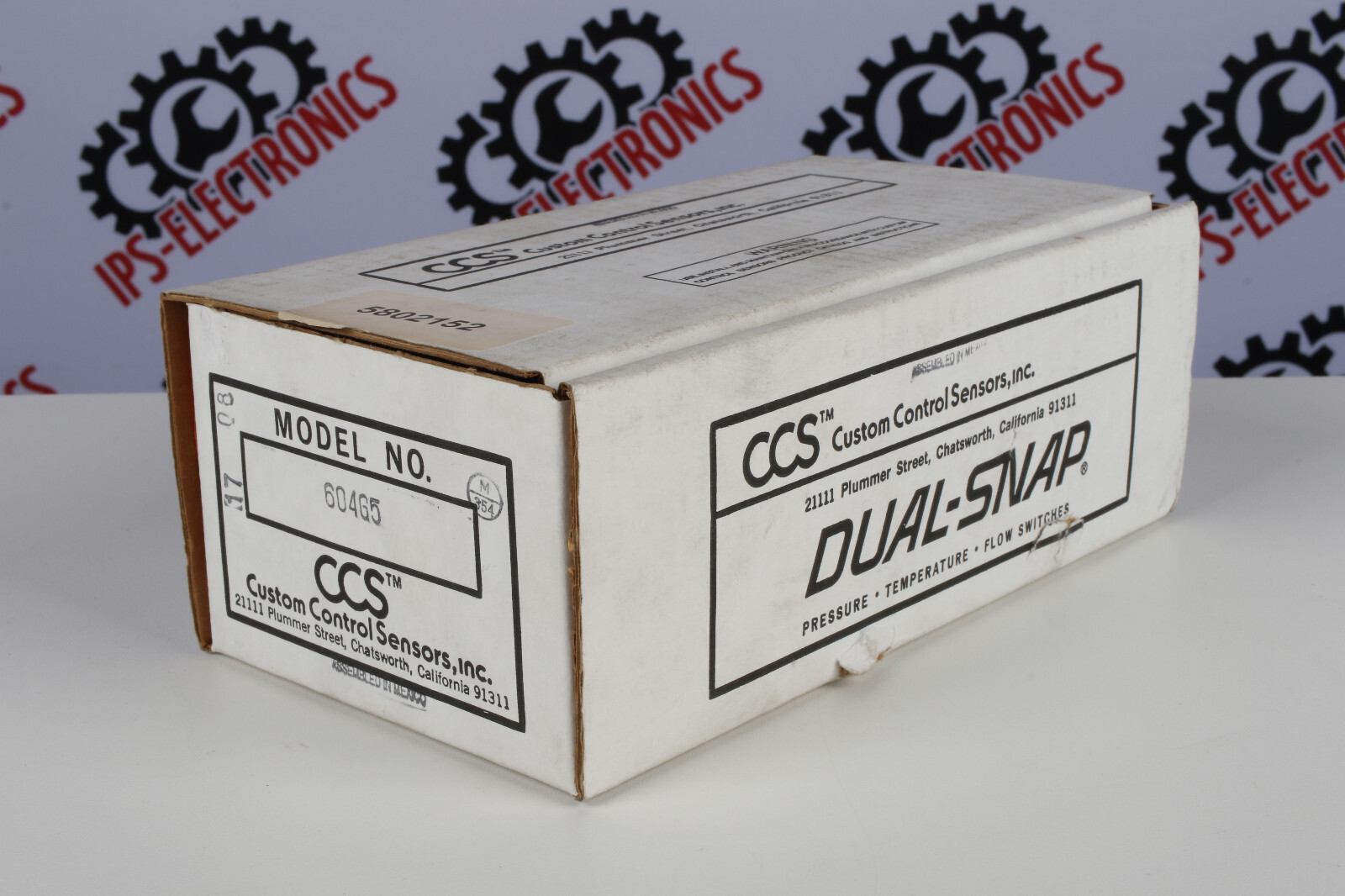 CCS 604G5 (PRESSURE SWITCH) – 6 months warranty