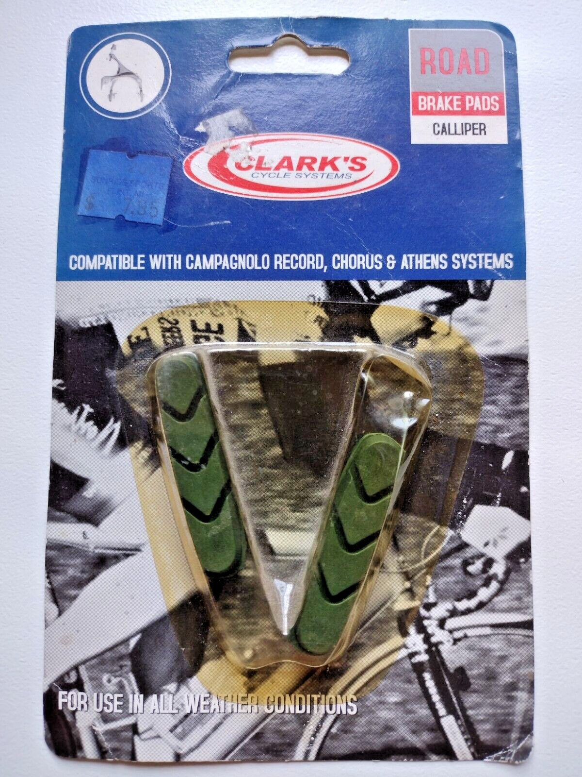 Clark’s Road Bicycle Calliper Brake Pad Inserts