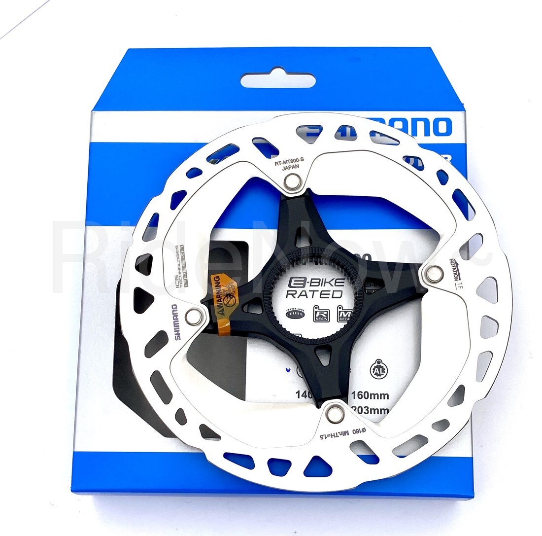 Shimano XT RT-MT800 Bike Disc Brake Rotor 140/160/180/203mm Center Lock,ICE Tech