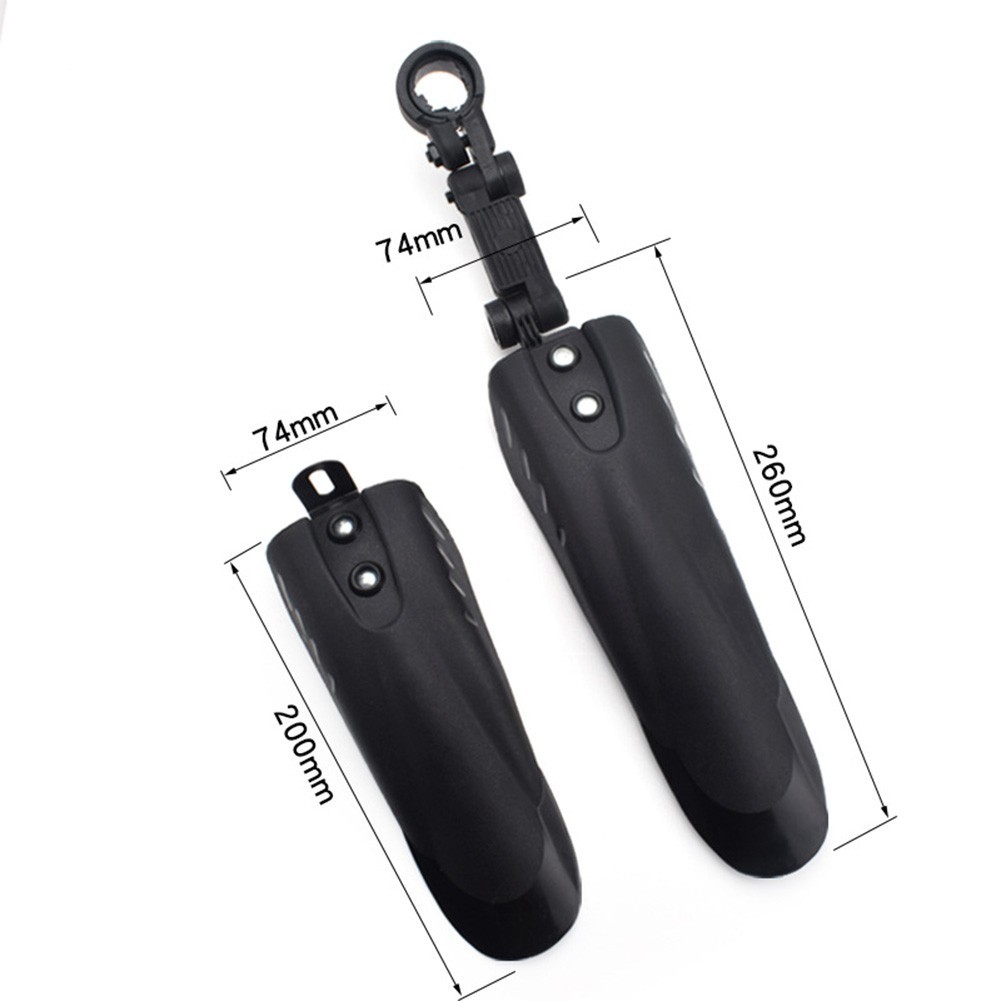 PVC Plastic Mudguards for 12 20 Inch Kids Bike Protects from Water and Dirt