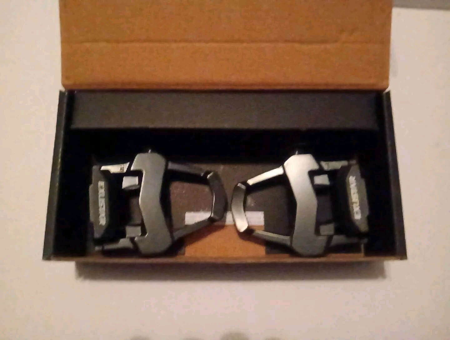 Exustar PR15 Clipless Road Pedals Chromoly Steel Spindle Aluminum Body Blk🔴