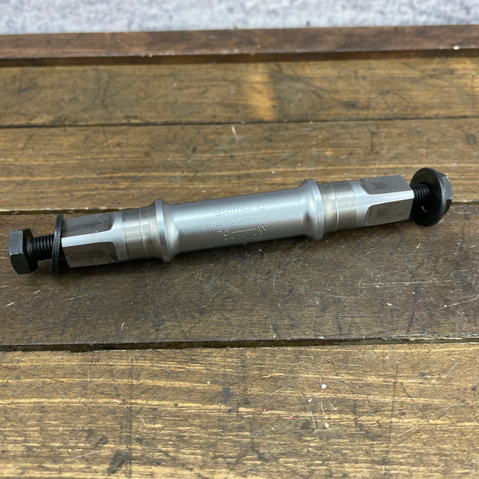 Vintage Shimano Dura Ace BB-7400 Spindle Italian 70 mm Bottom Bracket 113 mm
