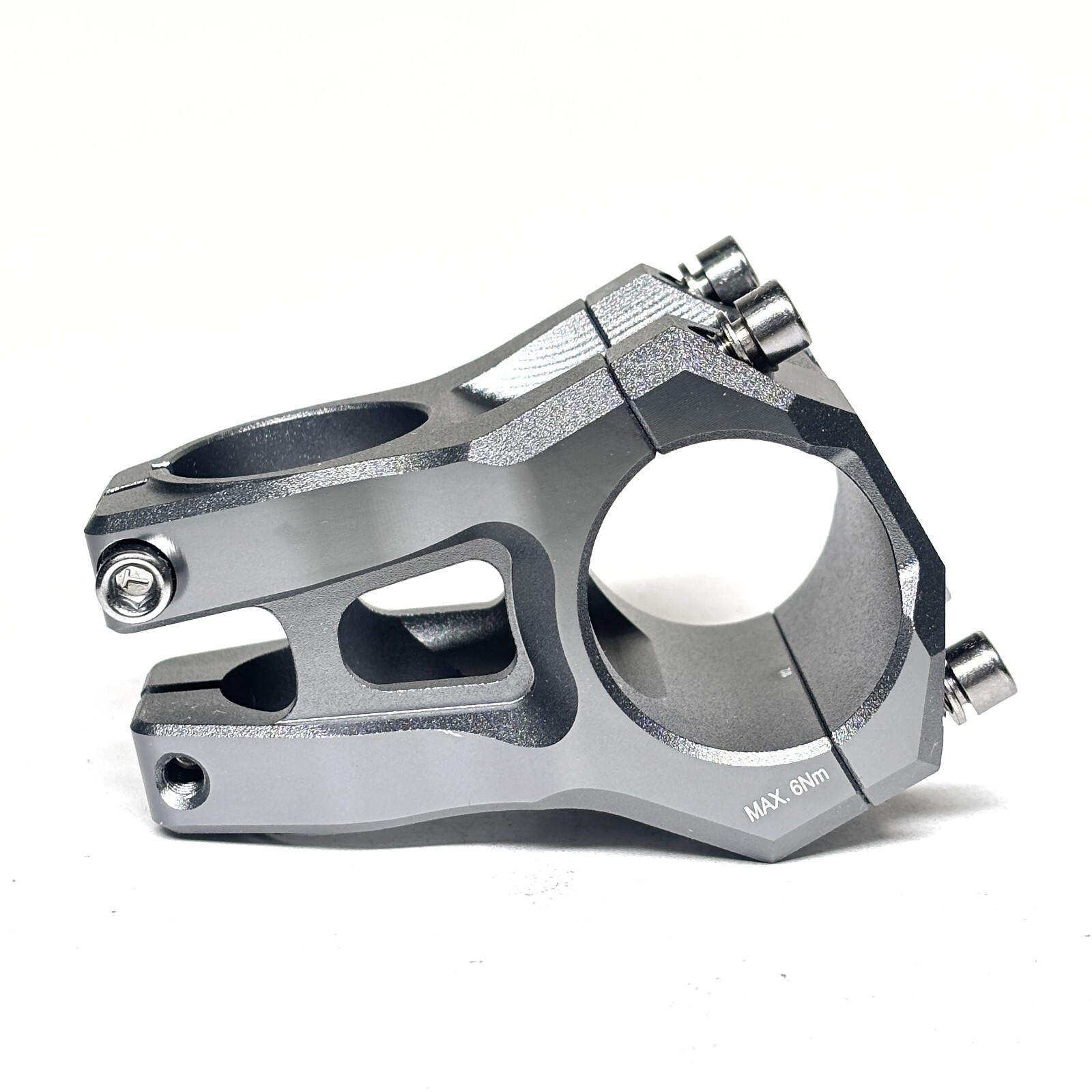Funn Strippa EVO MTB Stem, Bar Clamp 35mm (Length 45mm, Gray)- Clearance Sale