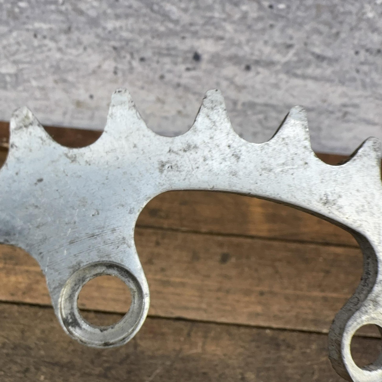 Vintage TA 32T Chainring 80 BCD 5-Arm Silver Aluminum MTB Bike Inner 32 Tooth