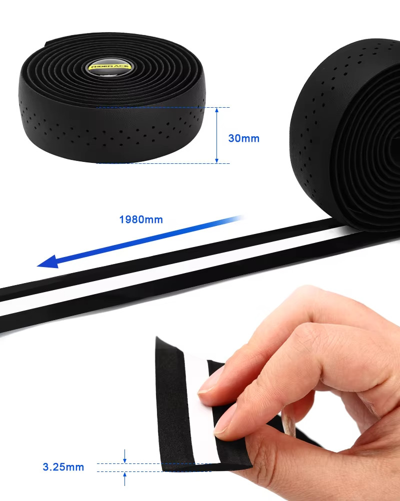 Bike Handlebar Tape EVA PU Road Bicycle Handle Bar Tape Belt Anti-slip