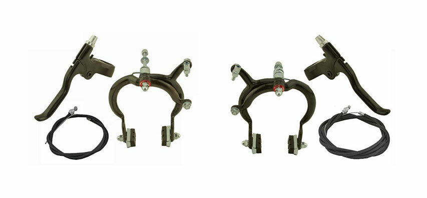 ALTALINE 1080 ALLOY FRONT OR REAR BRAKE BLACK BEACH CRUISER BICYCLES.