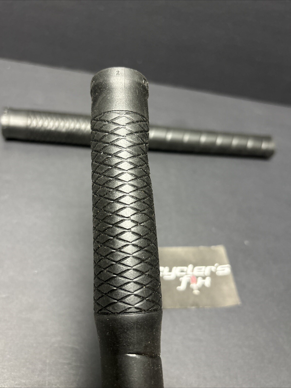 Black 270mm Long Bull Horn Bicycle Grips BMX Road Bike Drop Bar Nitto Origin8