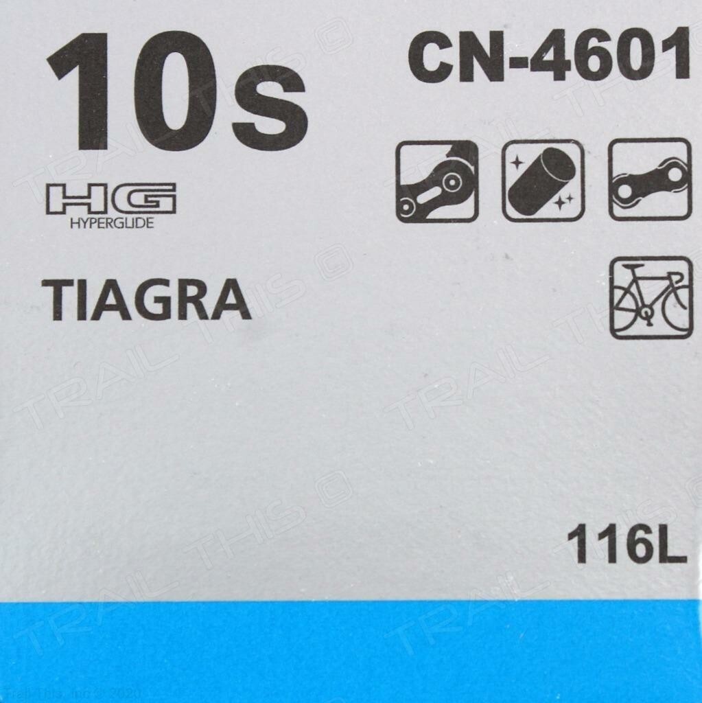 Shimano CN-4601 Tiagra 10-Speed Hyperglide Road Bicycle Chain 116 Links