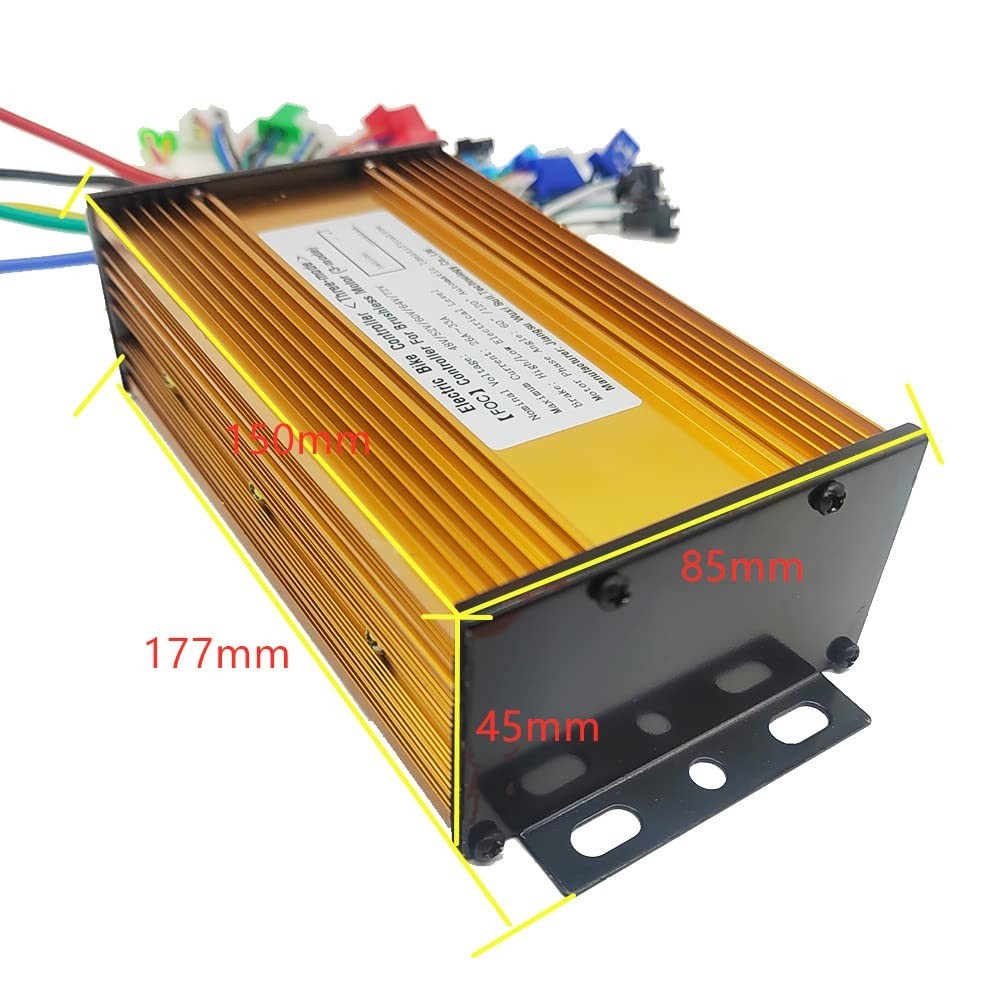 Universal Brushless Controller for Electric Scooter E-Bike 36V-72V 500W-1000W 26