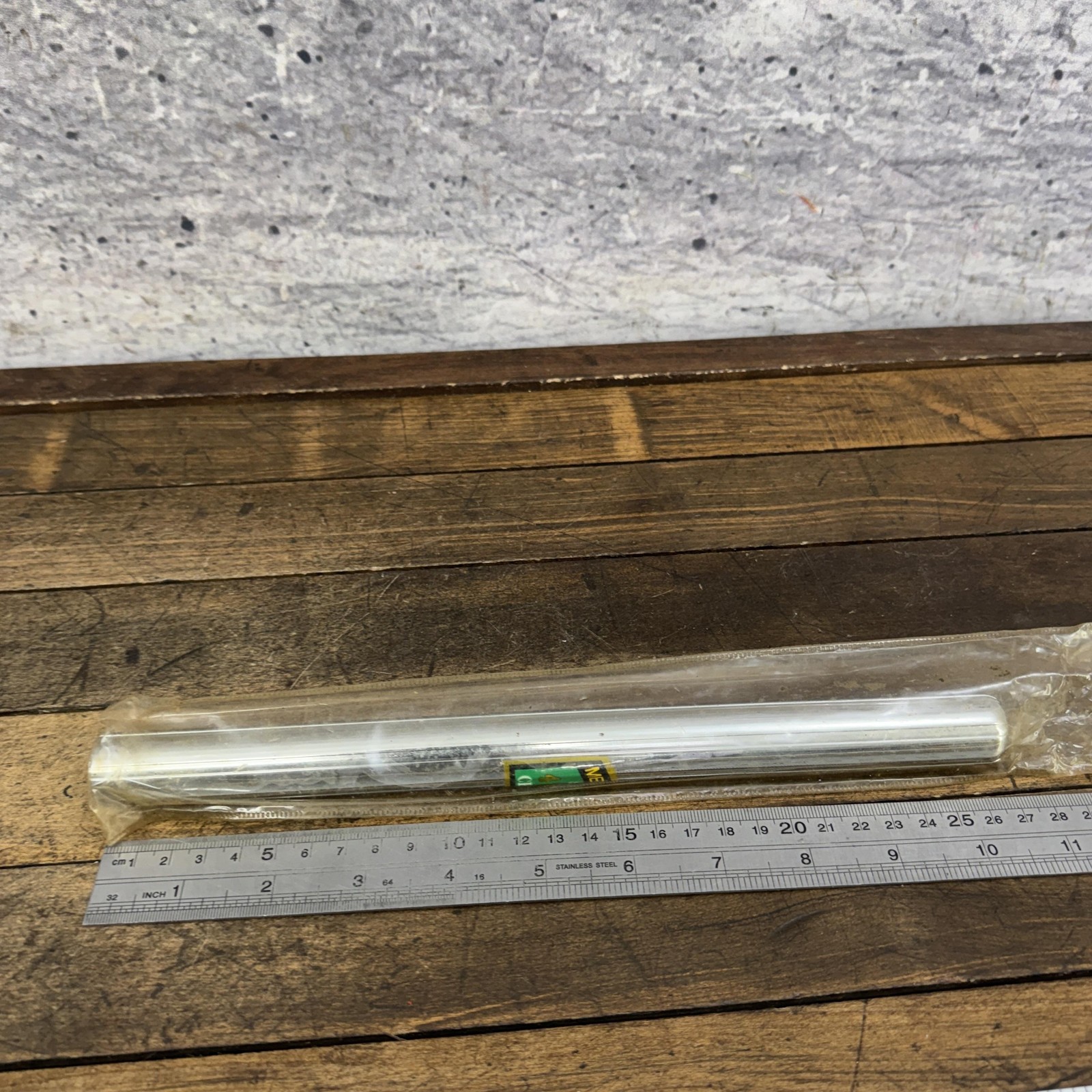 Meng Fong BMX Seatpost 22.2mm NOS Silver 4130 Chromoly Old School BMX Post