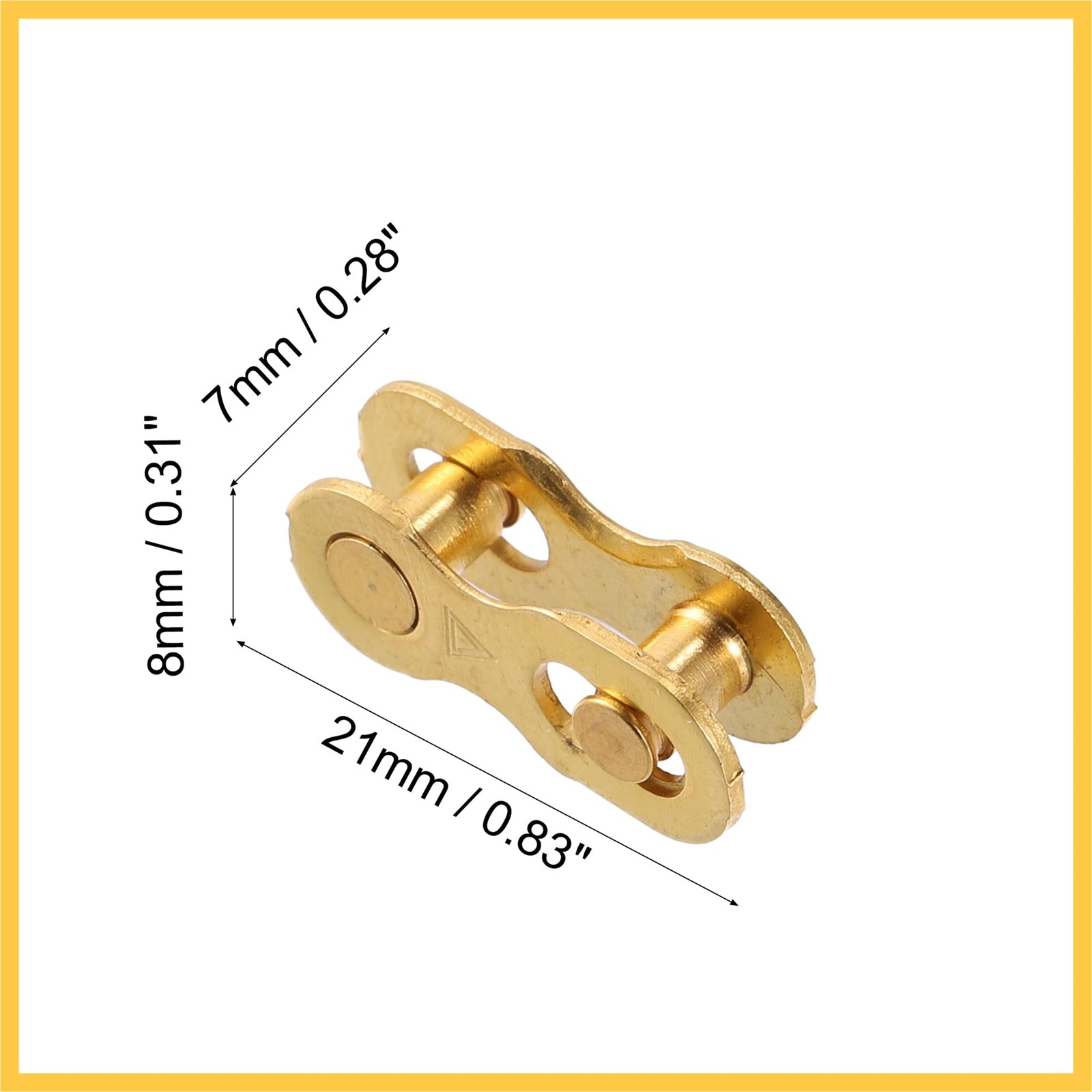3 Pair 6 7 8 Speed Gold Tone Chain Master Link Joint Silver Repair Link