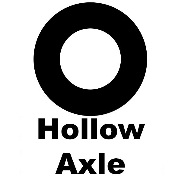OMNI Racer Cromoly Steel JIS Square Taper Bottom Bracket: 103-127mm Lengths