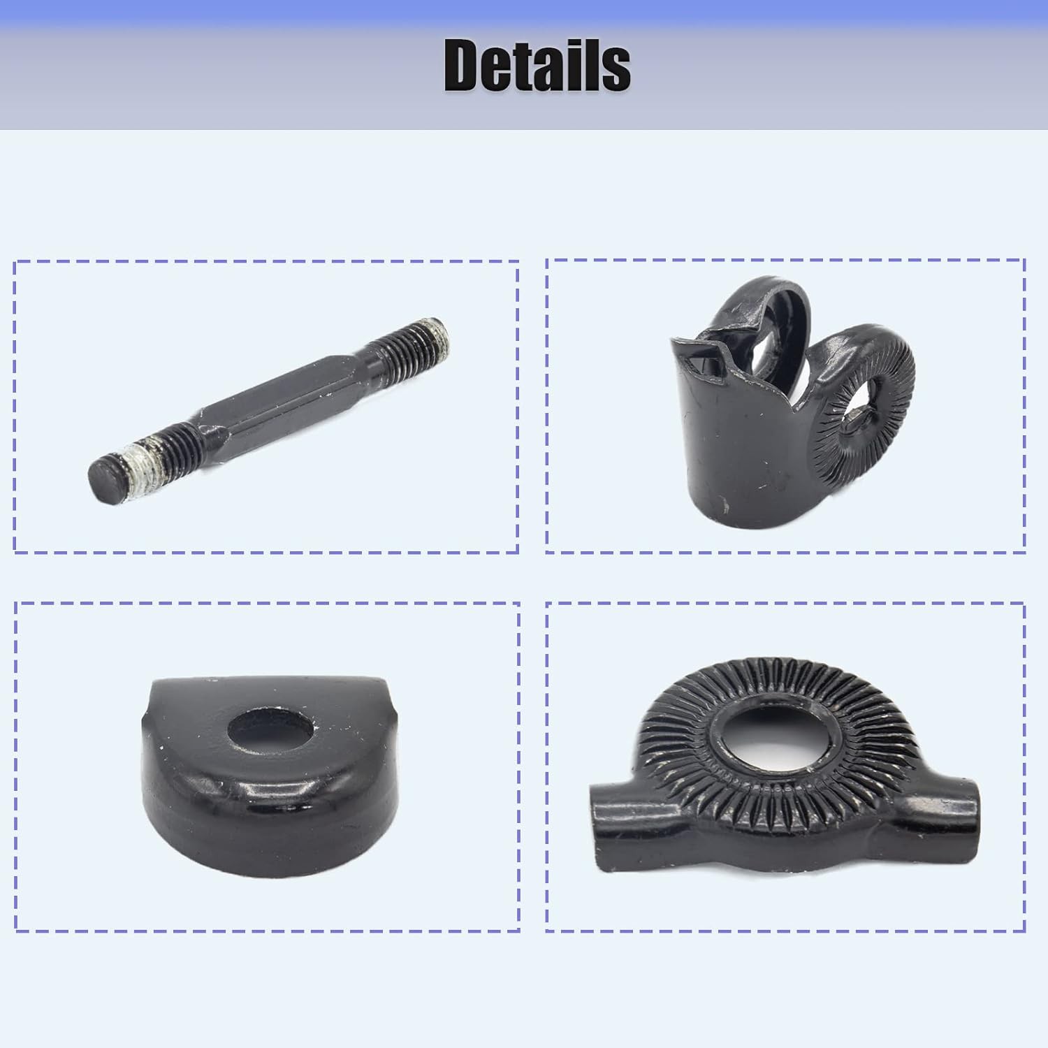 Bicycle Seat Clamp Aluminum Alloy Bike Seat Post Clamps Compatible with Standard