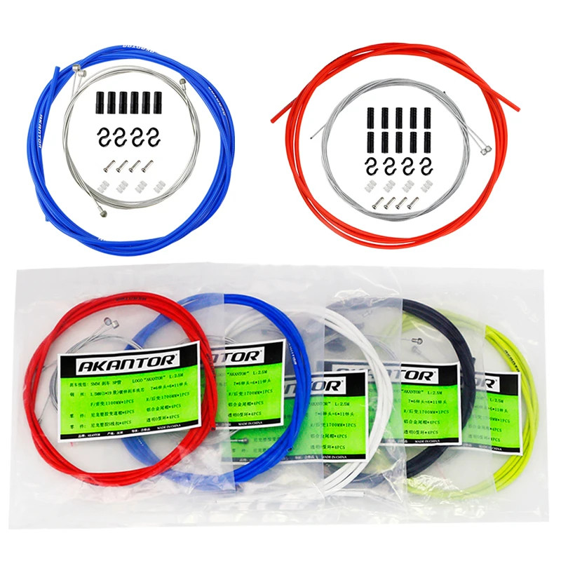 AKA Bicycle Brake/Shift Cable&Housing Group Sets for MTB Bike Road Bicycle Shift