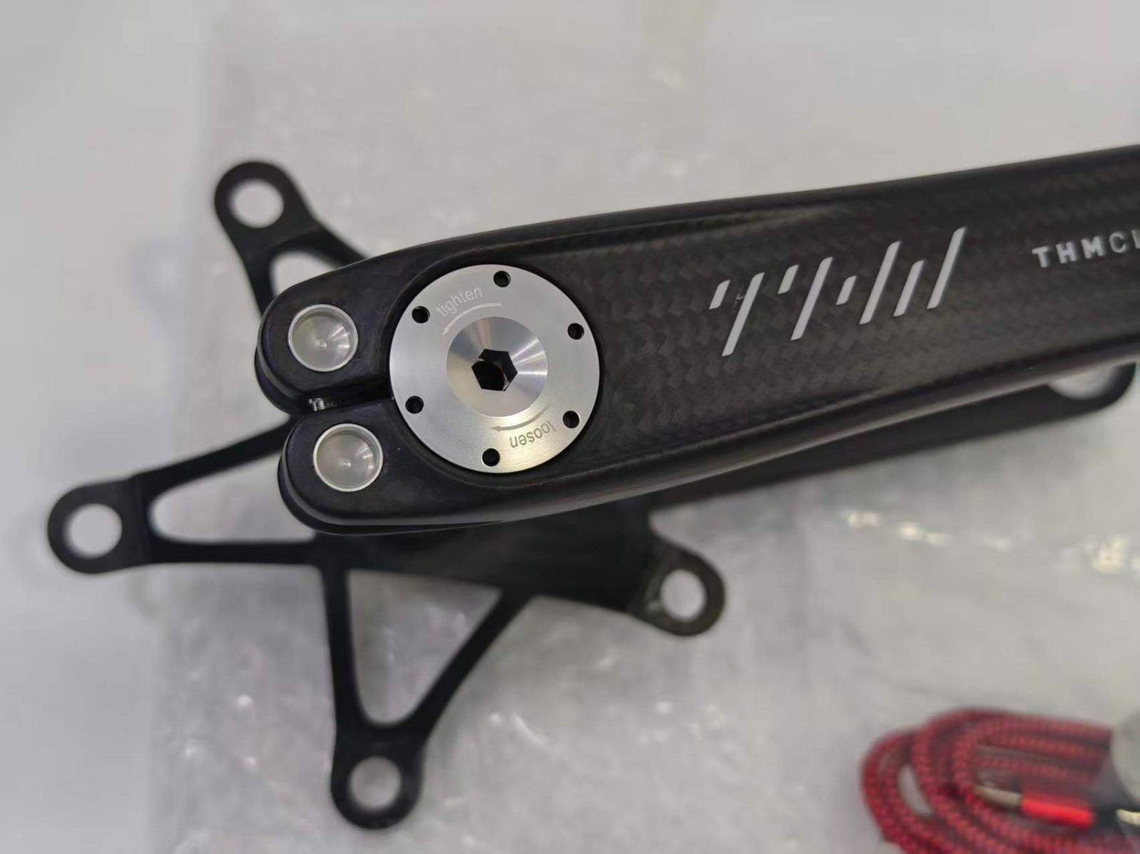 THM Clavicula SE Road Crankarm With Powermeter Standard BCD 130 x 5 Matt Black