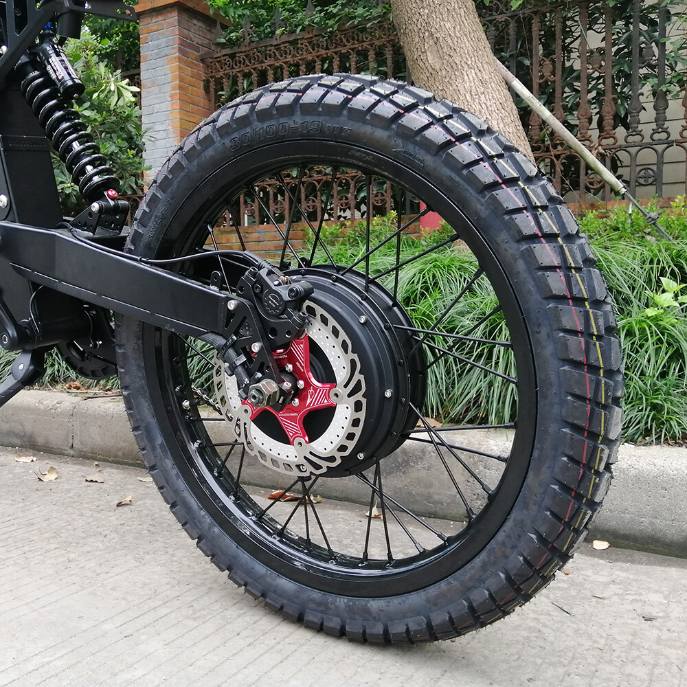 48V-72V 3000W-5000W Ebike Motorcycle Rear Wheel Conversion Kit 17″ 18″ 19″ 21″