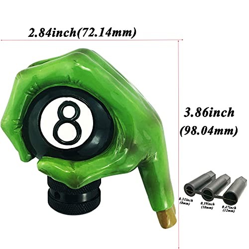 Gear Shifter Knobs Car Handle Stick Shift Knob Unique Shape Fit MT Green