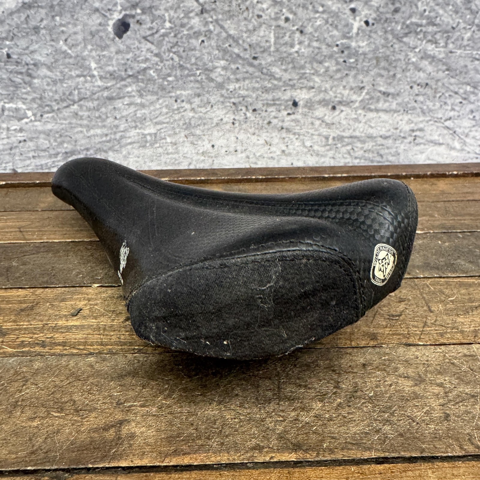 Vintage WTB Bicycle Saddle Seat 142mm 215g MTB Trail Road Mens Racing Bike