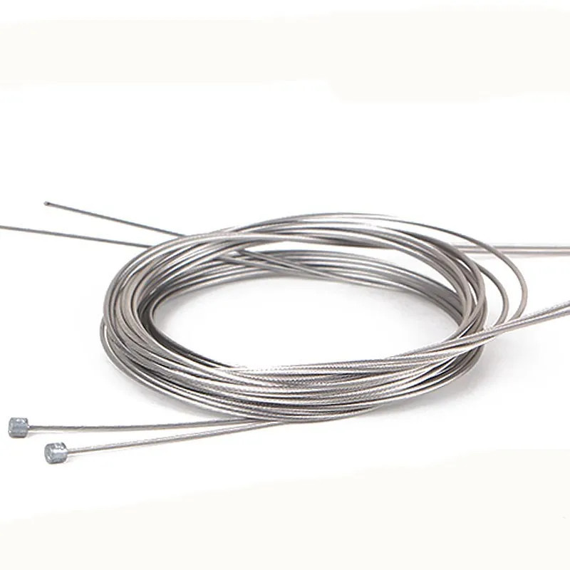 5PCS 2M Bike Brake Shift Cable Inner Wire MTB Road Fixed Gear Bicycle