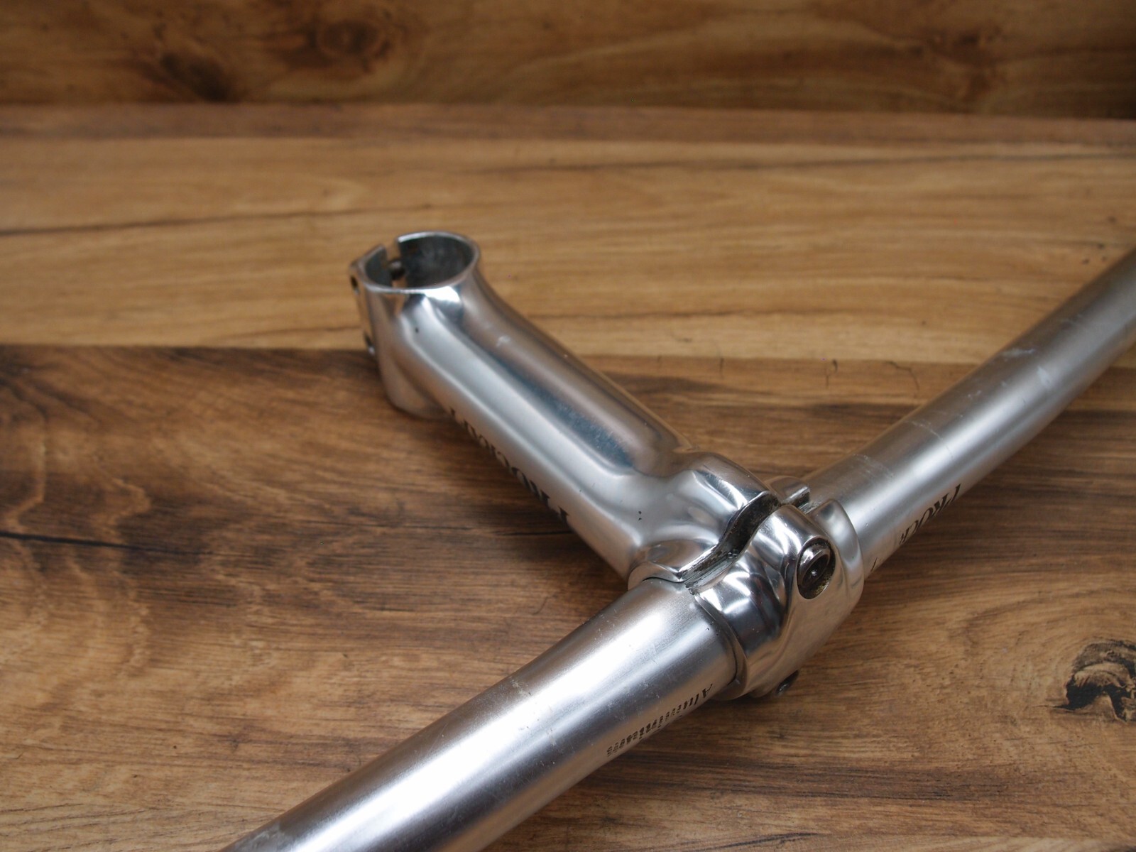 90’s MTB flat handlebar Procfraft alloy + ahead stem Procraft 1 1/8 in