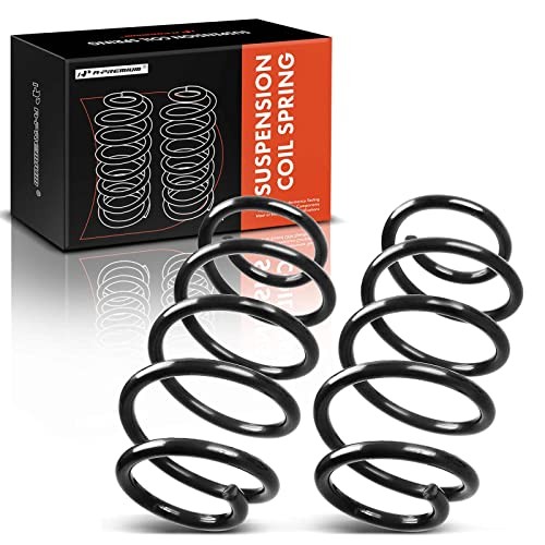 2Pcs Rear Suspension Coil Spring Set Compatible with Jeep Grand Cherokee 2005