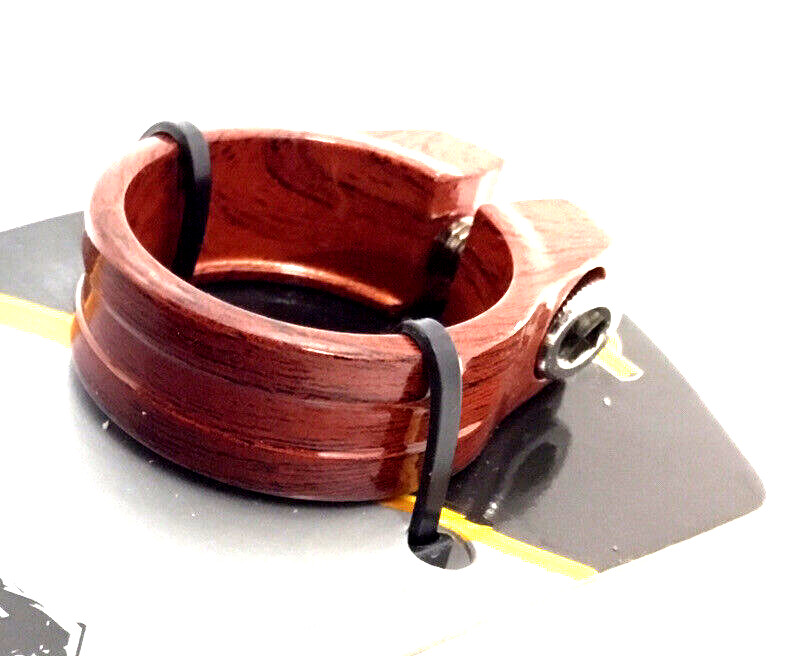 Bicycle Seat Post Clamp 31.8 mm WOOD GRAIN Fits Bikes with 28.6-27.2mm Seatpost