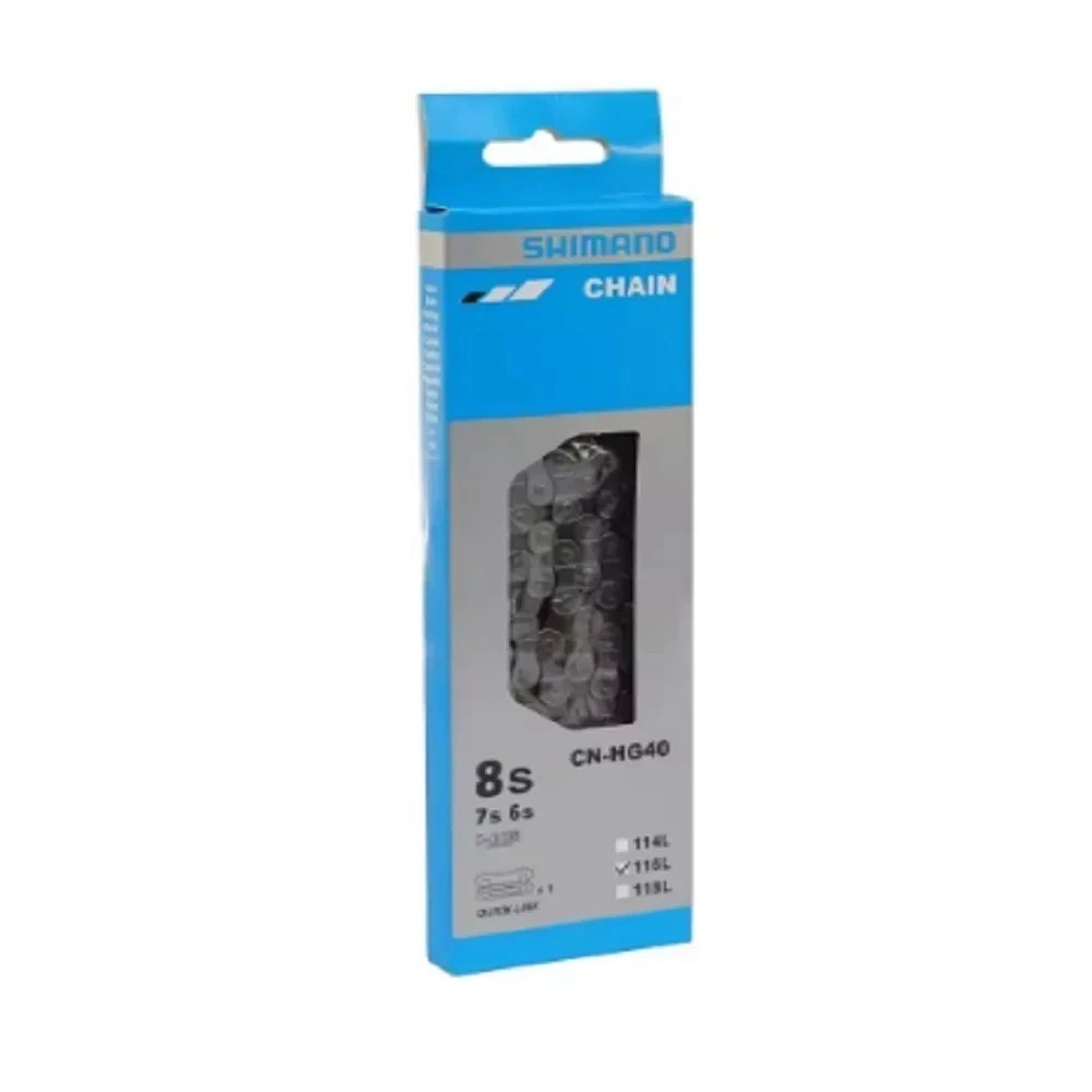 Shimano CN-HC40 6 7 8 Speed Bicycle Chain 116 Links Road MTB Hybrid HG40 New-USA