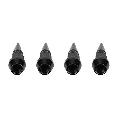 Tire Valve Stem, Tire Valve Cover, Air Valve Caps for Car Tires, 4Pcs Black