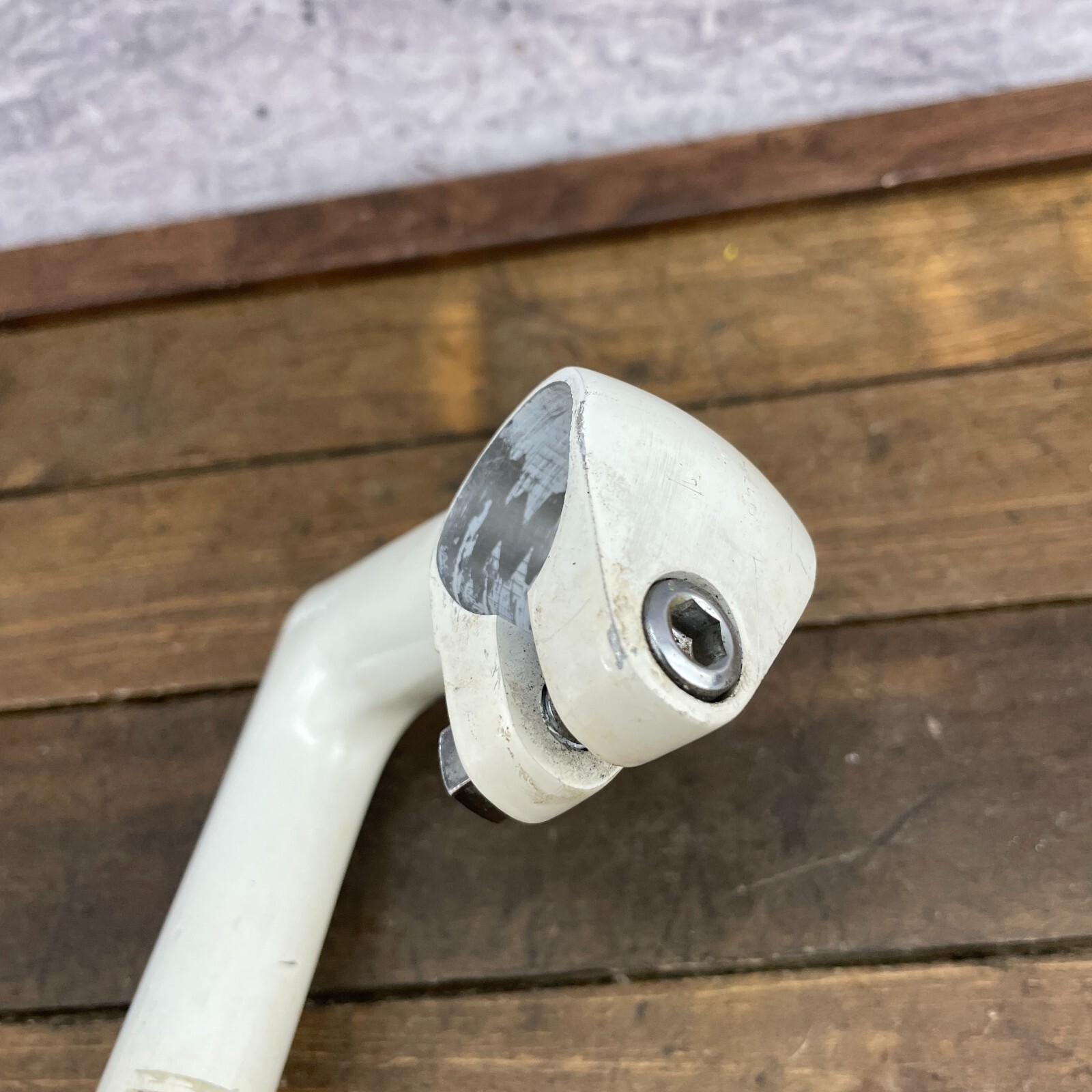 Vintage Nitto Stem 90 mm 26.0 mm White Lightning 22.2 mm 1in Quill 80s Alloy