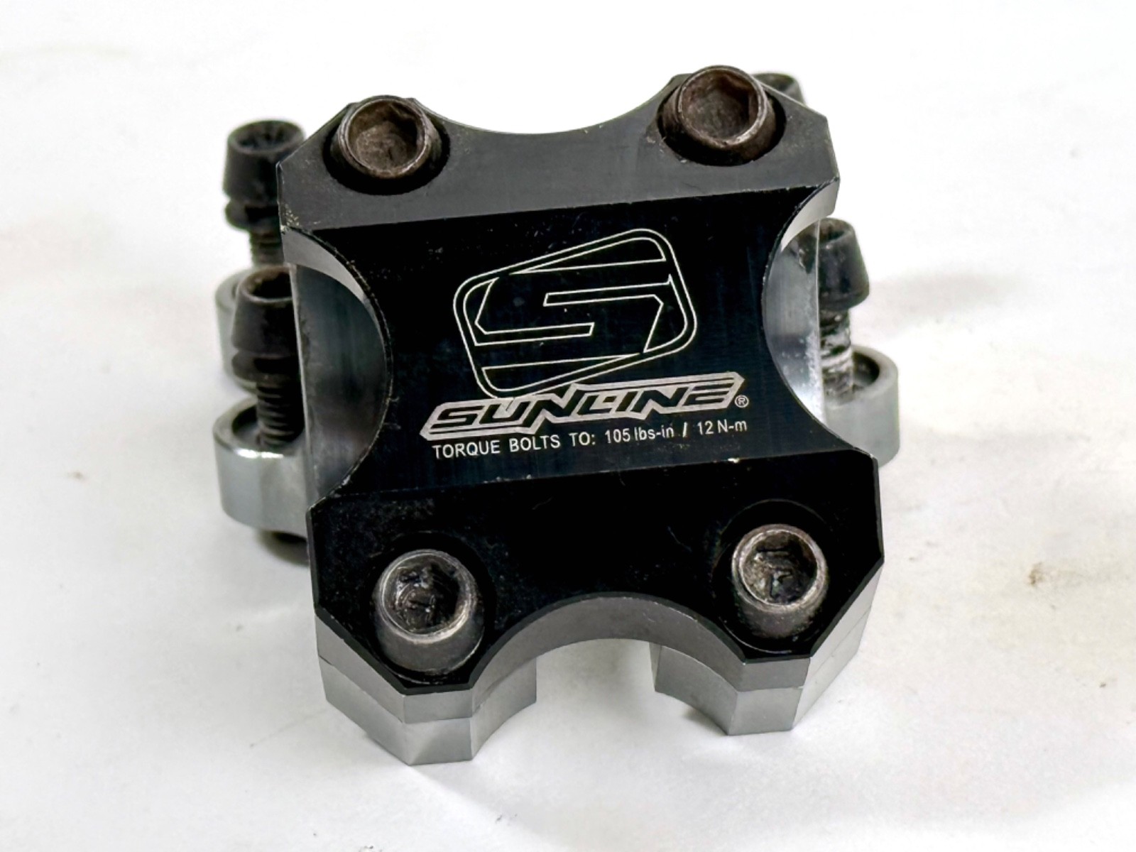 Sunline Direct Mount Stem Downhill Mountain Bike Dual Crown 31.8mm Clamp DH FR