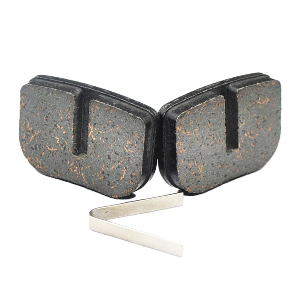 For Pocket Bike Brake Pad Resin Metal Long Service Life Silent Noiseless