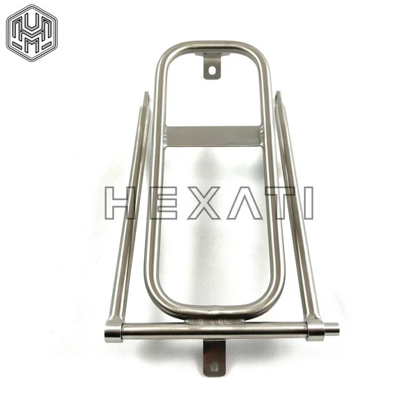 Hexati_bike full aero titanium Rear Rack A/C line titanium rear rack