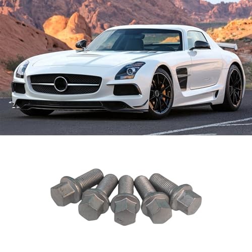 M14 x 1.5 mm Wheel Lug Bolts Nuts for Mercedes Benz 2003-2018 A B C E 5PCS